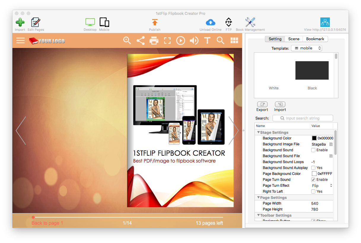 pdf to html5 flipbook creator free download